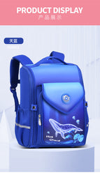 New Waterproof Primary School Student Schoolbag Integrated High Quality Spine Protection Children Backpack Boy and Girl