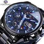 Forsining New Hot Selling Waterproof Multifunctional Mechanical Watch Men's Fashion Automatic Mechanical men Watch SLZe168