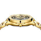 Missfox New Women's Watch Quartz Watch Gold High-end Diamond Ladies Watch 2742