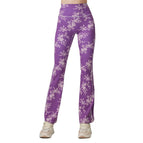 New Arrival Yoga pants Women's Quick-Drying Printing Yoga Pants Sports and Fitness Running Bootcut legging Slimming YC024