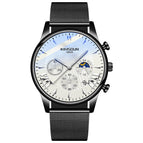 KIMSDUN new moon phase star men's watch student fashion trend multi-functional quartz watch waterproof men's watch K-1875B