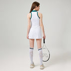 Lulu New Outdoor Sleeveless Badminton Dress Tennis Skirt Sports Suit Women's Golf Pantskirt Women 307