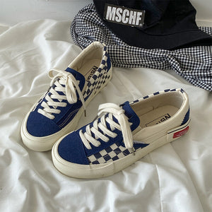 Women's canvas shoes Ins side standard ulzzang college school new Korean student shoes sports walking shoes MIS-113