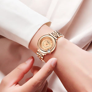 YASHIDUN watch women's fashion temperament ladies watch quartz watch waterproof women's watch Y5027