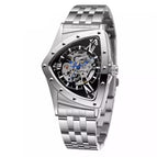 New Tomarch European American Style Men's Fashion Casual Hollow Triangle Automatic Mechanical Men casual Watch TM2133