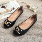 Women's fashion shoes 2022 new flat-bottomed women's shoes with peas for pregnant women wear size ladybugs U17