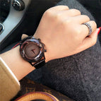 GUOU 8107 Ladies' Watch INS Online Celebrity Waterproof Fashion Big Dial Leisure Versatile Watch Female Quartz Watch
