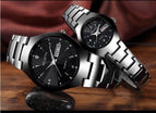 WLISTH Couple watch Calendar Luminous Waterproof Q356 Men and Women's watch 2 PCS