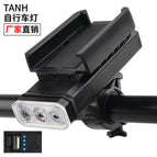 2022 new 3-head T6 wick rotatable outdoor bicycle headlights with electric display riding equipment mountain bike lights