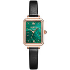 OLEVS Fashion Casual Women Quartz Watch Girl Wristwatch Waterproof Import Movement Watch small green table lady watch casual