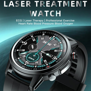 Full Touch Screen High Precision Watch Multi Function Smart Watch For Sports Health ECG Heart Rate Blood Pressure And Blood Oxygen Monitoring Watch