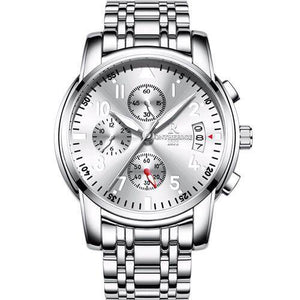 ONTHEEDGE Luxury Men's Business Quartz Watch Waterproof Luminous  Sports Watches RZY038