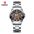 CHENXI Waterproof Watch Women's Watch Student Watch Couple Watch lady Quartz Watch CX-019A Steel