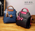 2021 new women bag hit color fashion retro single shoulder bag student lady backpack 161