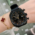 TT new Korean version ins square watch rubber strap calendar large dial female watch trendy fashion watch female temperament 77010