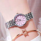 GEDI ultra-thin waterproof quartz ladies watch high-value small dial student all-match ladies watch 9556