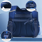 New primary school student horizontal schoolbag boy fashion all-in-one open student backpack gradient children's bag 768