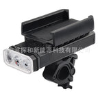 2022 new 3-head T6 wick rotatable outdoor bicycle headlights with electric display riding equipment mountain bike lights