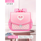Horizontal schoolbag primary school children's ultra-light ridge protection to reduce the burden of boys and girls 2022 new LAF011