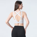 2021 yoga bra hollow beautiful back fashion sexy fitness suit sports bra running dancing vest girls 9092