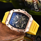 Watch for men New Richard Watch Square Three-Pin Waterproof Luminous Men's Watch Calendar Sports Watch 9791