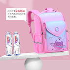 New Waterproof Primary School Student Schoolbag Integrated High Quality Spine Protection Children Backpack Boy and Girl