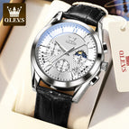 OLEVS men's watch quartz multi-function sports electronic watch men's watch 2876DO