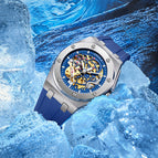 ONOLA ON3834 2023 New watch for men Automatic Mechanical Watch Men's Fashion Multi-Color Silicone Waterproof Watch
