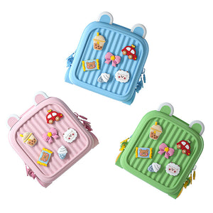 Rheli Shoulder Travel Satchel/Kids Cartoon Crossbody Bag/Kindergarten Student Bag Gift