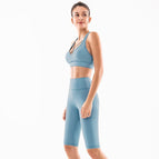 Women's Yoga suit high waist Pants two piece quick drying and sports bra set Y26B6737+Y26K6727