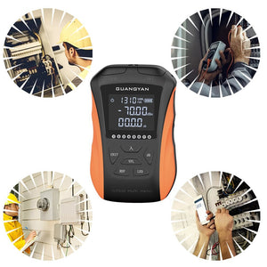 4 In 1 Multifunction Machine Optical Power Meter Lighting OPM Visual Fault Locator Network Cable Test Optical Fiber Tester