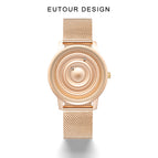 EUTOUR E041 Magnetic Watch Men's Quartz Movement Fashion Sports 30m Waterproof Scratch proof Fashion Men's Gift
