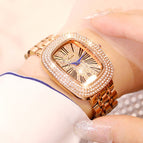 Women's watch square fashion live popular Korean student women's waterproof watch m1669
