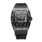 BAOGELA Domineering Skull Watch Silicone Men's Watch Waterproof Sports Quartz Watch 1612