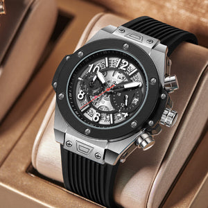 New Arrival KIMSDUN 523B ｍen's watch Men's watch Sport silicone Fashion calendar Quartz watches for men