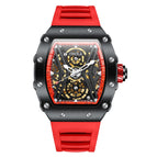ONOLA ON6828men's watch Fashion Sports Automatic Mechanical Watch Men's Silicone Strap Waterproof Watch