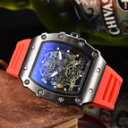 Watch for men New Richard Watch Square Three-Pin Waterproof Luminous Men's Watch Calendar Sports Watch 9791