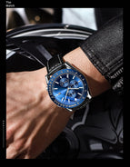 CHENXI new men's multi-function sports three-eye chronograph waterproof luminous calendar quartz watch watch CX-960
