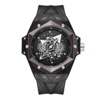 Pintime Men's Watch Compass Sports Watch Men's Casual Business Fashion Waterproof Quartz Watch PT9947