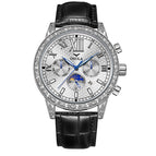 ONOLA ON6834 Fashion New Daikin Watch Multi-Function Automatic Mechanical Leather Watch Men casual
