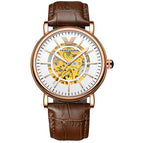 KIMSDUN Men's watch automatic mechanical watch hollow high-end waterproof casual men's watch K-2025A