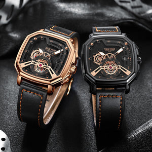Men's watch high-end square watch men's luminous waterproof men's watch quartz watch A8253G