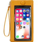 2022 new touch screen mobile phone bag women's small card bag vertical portable wrist coin purse R953