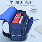 Primary school schoolbags new 1-6 grade horizontal version breathable load-reducing spine backpack boy large-capacity backpack 6695