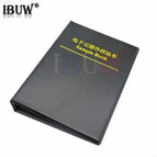 4250PCS 8500PCS 8850PCS 0201 0402 0603 0805 1206 Resistor Sample Book ibuw 1% SMD Assorted Kit 10K 100K 1K 1R 100R 220R