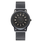 EUTOUR Magnetic Ball Ethnic Style Mechanical Black Technology Male Round Pin Buckle Spiral Watch Crown E040 With box gifts for men watches