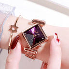 GEDI New Arrive Vibrato Durable Ladies Watches Features Diamond Tiktok Classic Classic Steel Band Watches for Wowen