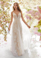 Women’s Lace Evening Gowns Sexy Elegant Empire Waist V-neck A-Line Maxi Dresses For Wedding Cocktail Party Prom Banquet