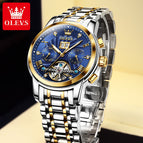 OLEVS Watch men Automatic Mechanical Watch Business Multifunctional fashion Men's Watch 9910GQ
