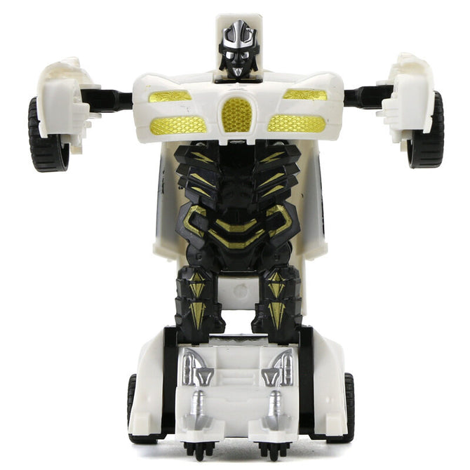 Toy car children's wisdom mini manual deformation car robot boy toy